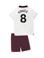 Manchester City Mateo Kovacic #8 Venkovní dres pro děti 2023-24 Krátký Rukáv (+ trenýrky)